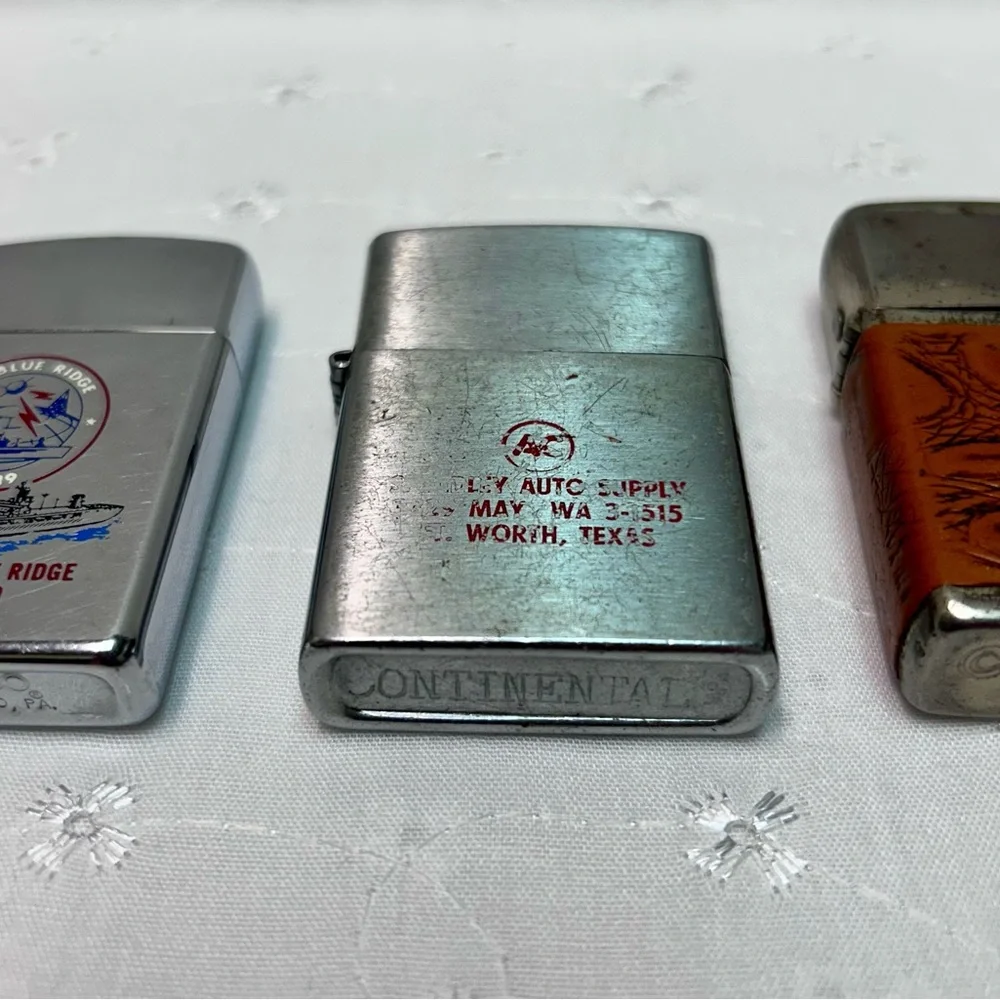 Lot of 6 Assorted Vintage Cigarette Lighters Vintage Lighter Collection - Picture 4 of 10